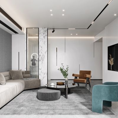 2021艾巴优学员投稿-现代轻奢客餐厅