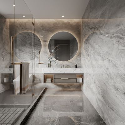 2021艾巴优学员投稿-现代卫生间，南卫生间