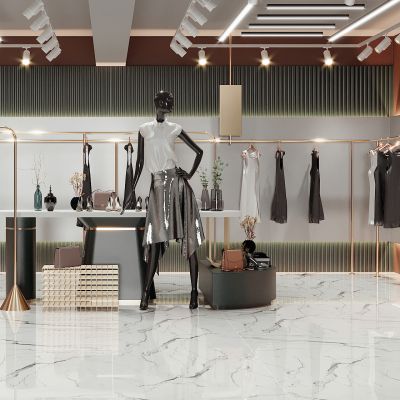 现代女装服装店