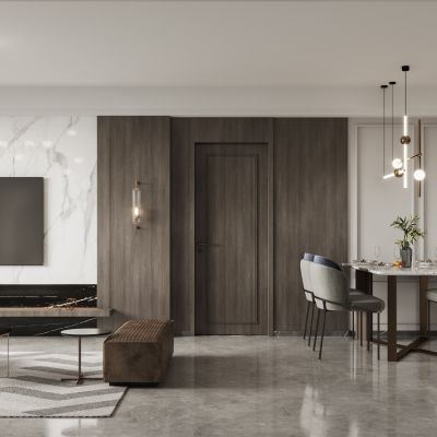 2021艾巴优学员投稿-现代轻奢客餐厅