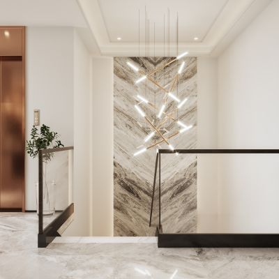 2021艾巴优学员投稿-现代衣帽间，楼梯间