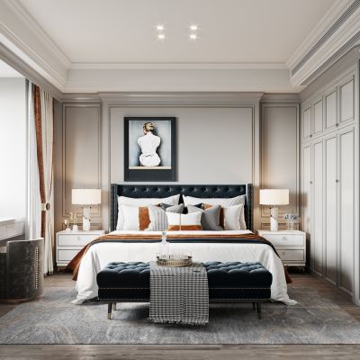 2021艾巴优学员投稿-现代卫生间，卧室，主卫，主卧