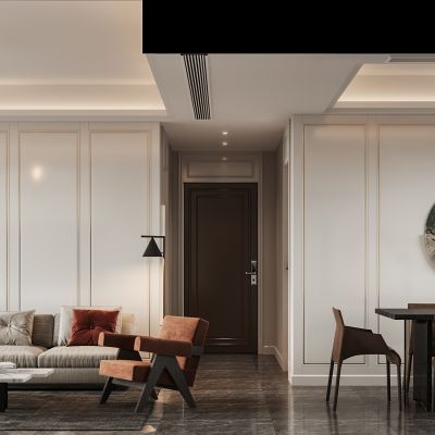 2021艾巴优学员投稿-现代轻奢客餐厅