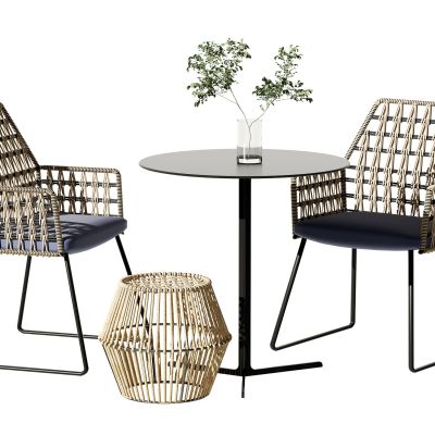 北欧休闲桌椅组合