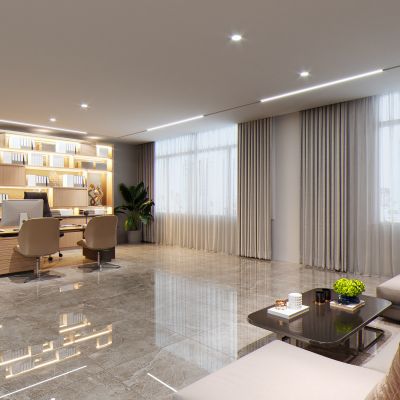 现代办公室通道