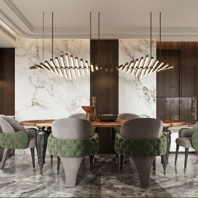 2021艾巴优学员投稿-现代客餐厅，卧室