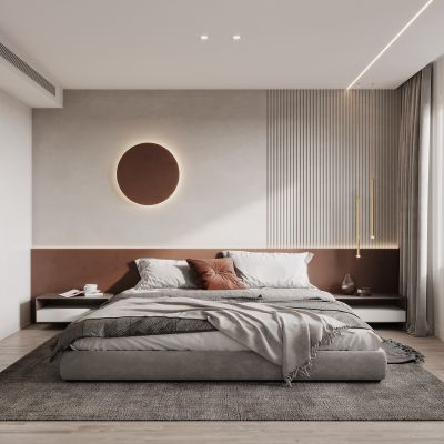 2021艾巴优学员投稿-现代卧室，客厅