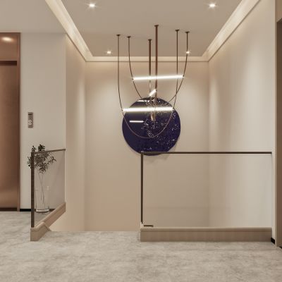 2021艾巴优学员投稿-现代洗手间，干区，衣帽间，楼梯间