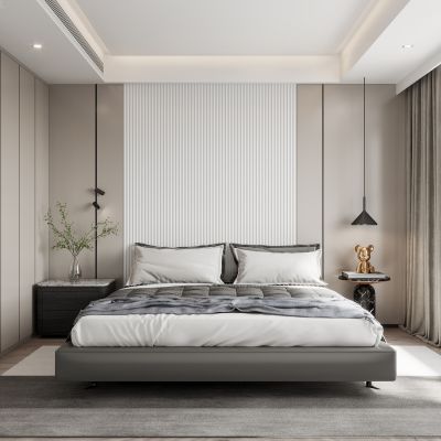 2021艾巴优学员投稿-现代简约卧室，主卧