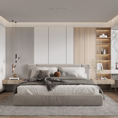 现代卧室