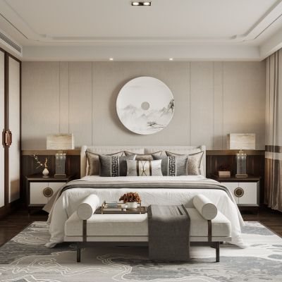 2021艾巴优学员投稿-现代，北欧，新中式，轻奢卧室，大儿子房，女孩房，小儿子房，三种风格