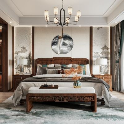 2021艾巴优学员投稿-现代卧室，主卧