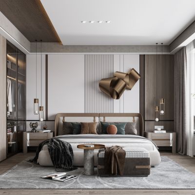 现代卧室