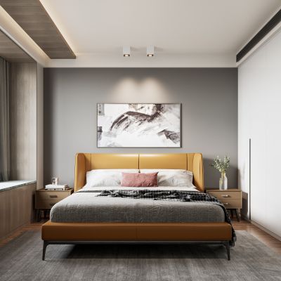 2021艾巴优学员投稿-现代卧室，主卧