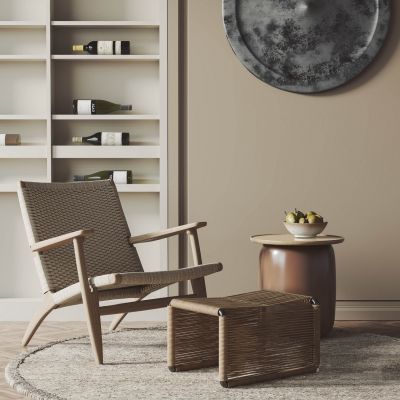 现代流行藤椅躺椅
