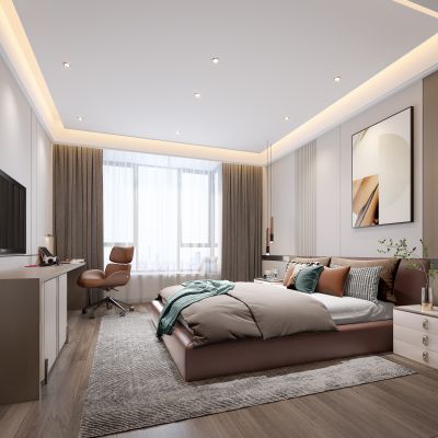 现代家居卧室