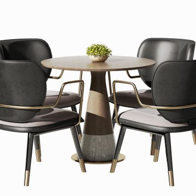 现代休闲桌椅组合