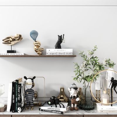 现代饰品组合摆件