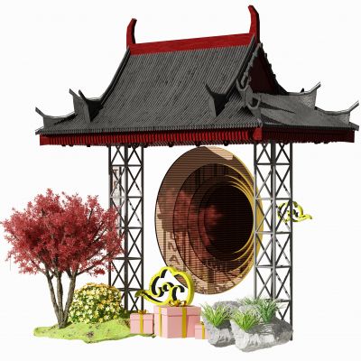 新中式古建门头