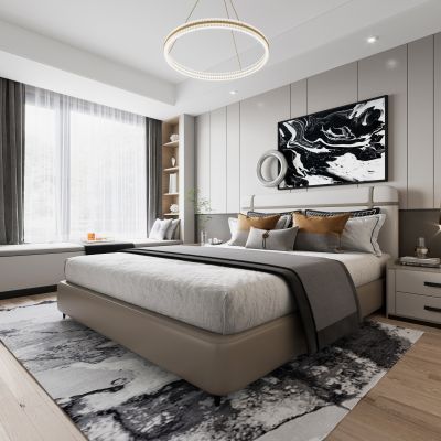 现代卧室