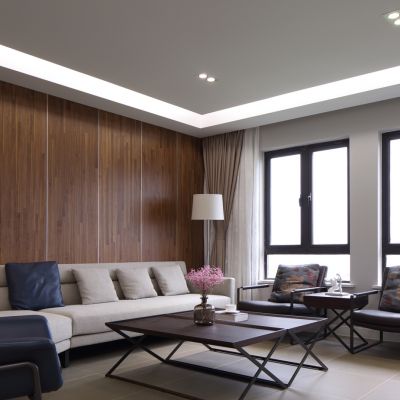 吴越祥苑 花木主题住宅空间设计cad施工图（附效果图）