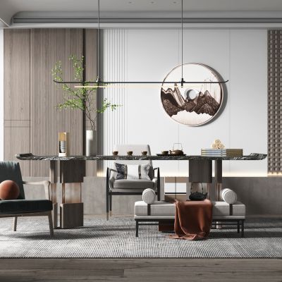 新中式风格书房