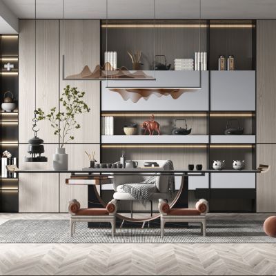 新中式风格书房