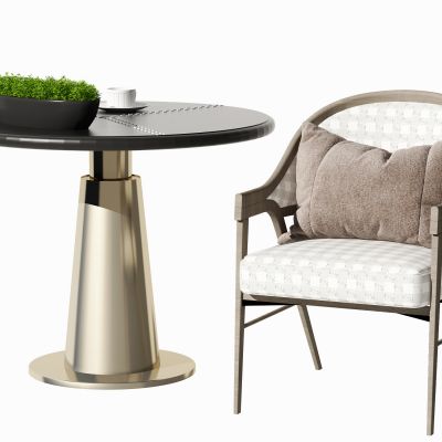 现代休闲桌椅组合