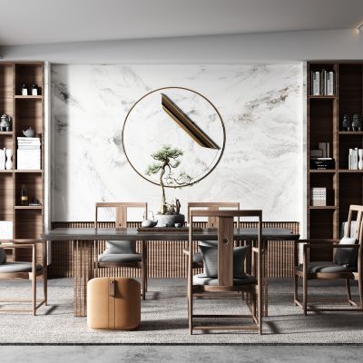 新中式风格书房