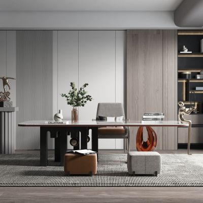 现代简约风格书房