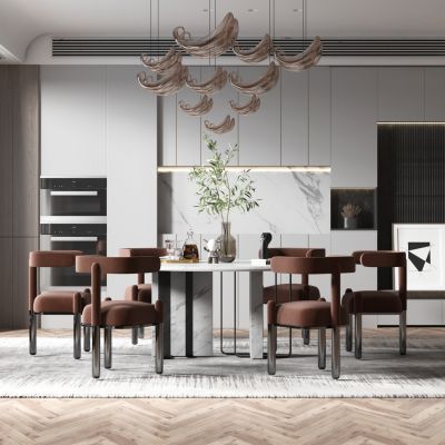 现代轻奢风格餐厅