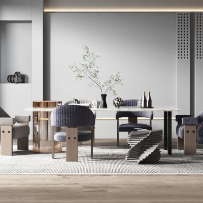 现代轻奢风格餐厅