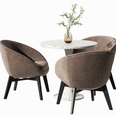 现代休闲桌椅组合