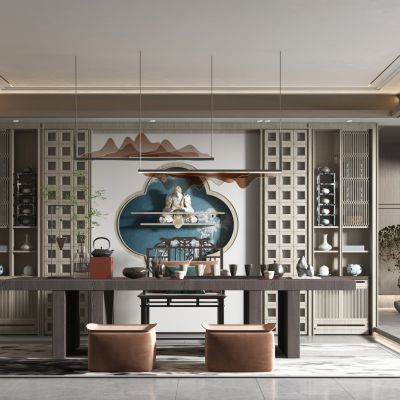 新中式风格书房