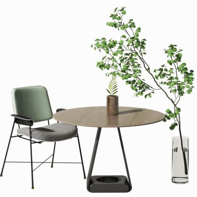 现代休闲桌椅组合