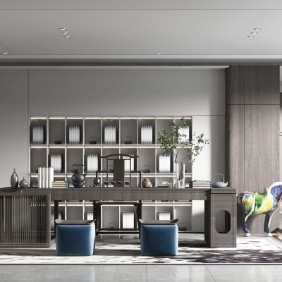 新中式风格书房