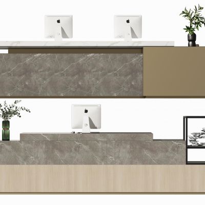 现代接待台 前台  收银台