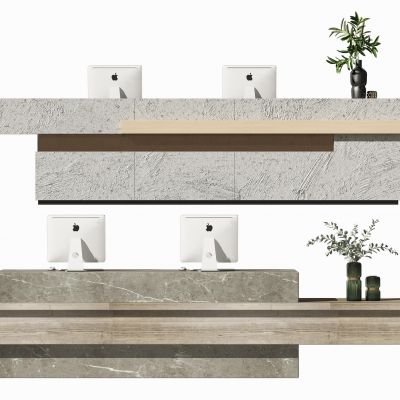 现代接待台 前台  收银台