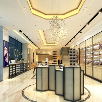 眼镜店3D模型