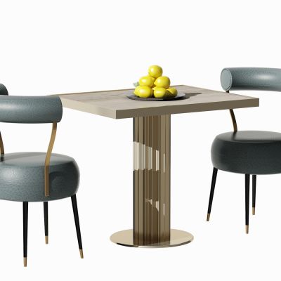 现代休闲桌椅组合