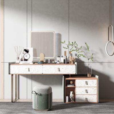 现代轻奢风格梳妆台