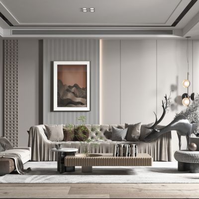 现代简约风格客厅