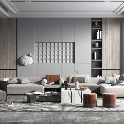 现代简约风格客厅