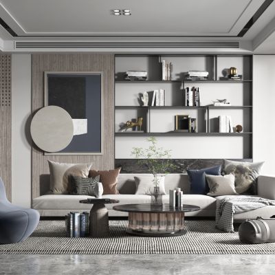 现代简约风格客厅