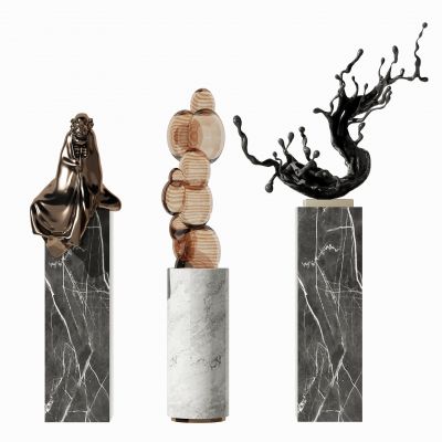 新中式雕塑摆件