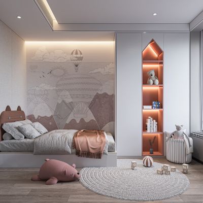 现代儿童房