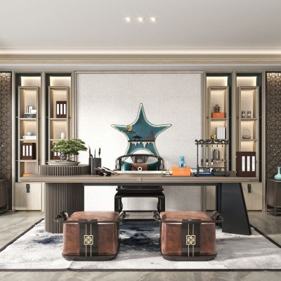 新中式书房