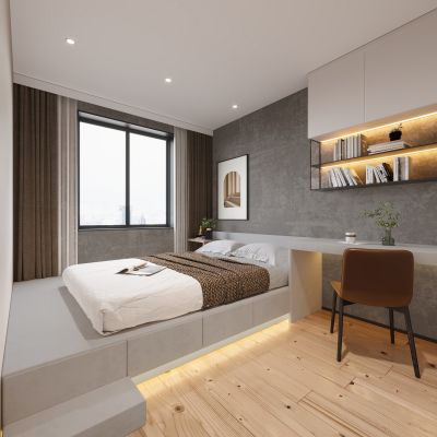 现代榻榻米卧室