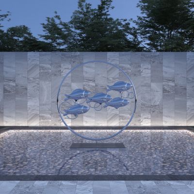 现代雕塑中式雕塑抽象雕塑