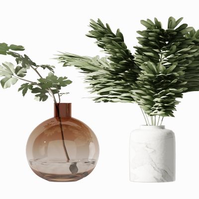 现代花瓶摆件3D模型